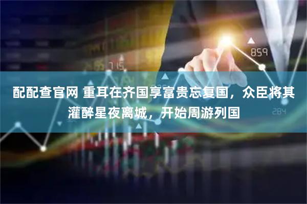 配配查官网 重耳在齐国享富贵忘复国，众臣将其灌醉星夜离城，开始周游列国