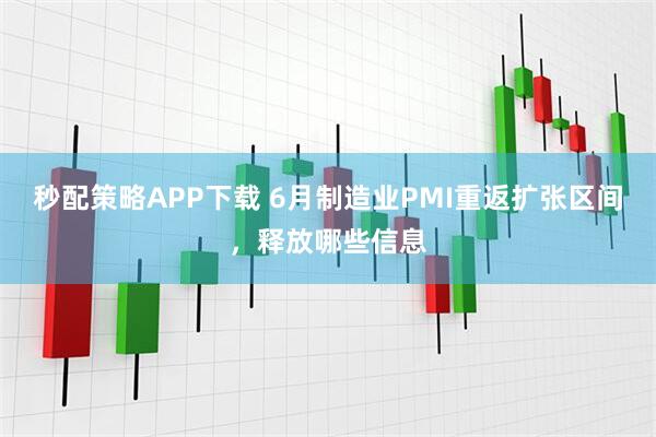 秒配策略APP下载 6月制造业PMI重返扩张区间，释放哪些信息
