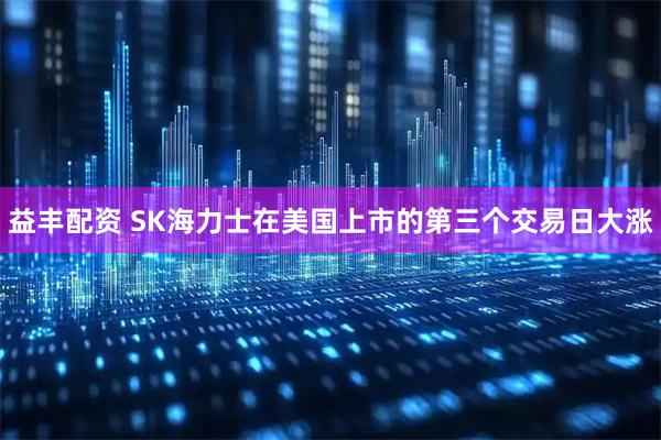 益丰配资 SK海力士在美国上市的第三个交易日大涨